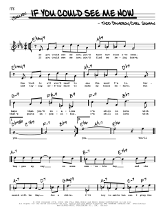 If You Could See Me Now von Carl Sigman (Download) 