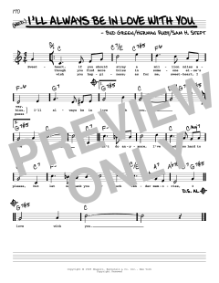 I'll Always Be In Love With You von Bud Green (Download) 