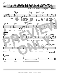 I'll Always Be In Love With You von Bud Green (Download) 