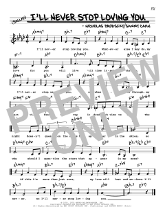 I'll Never Stop Loving You von Doris Day (Download) 
