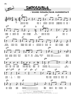 Impossible von Richard Rodgers (Download) 