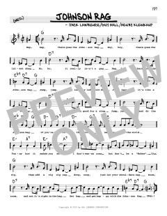 Johnson Rag von Glenn Miller (Download) 