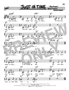 Just In Time von Jule Styne (Download) 