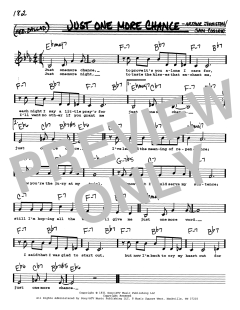 Just One More Chance von Bing Crosby (Download) 