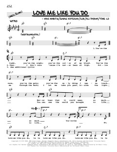 Love Me Like You Do von Ellie Goulding (Download) 