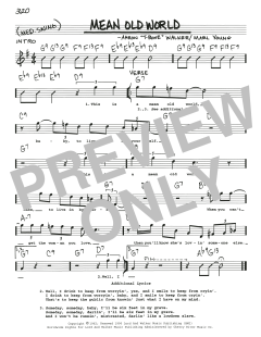 Mean Old World von T-Bone Walker (Download) 