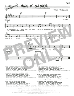 Move It On Over von Hank Williams (Download) 