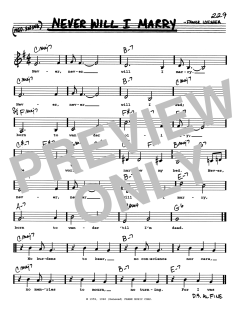 Never Will I Marry (Download) 