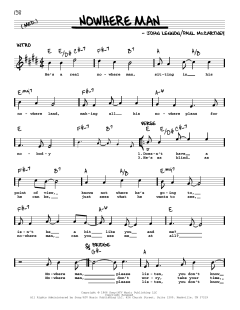 Nowhere Man [Jazz version] von The Beatles (Download) 