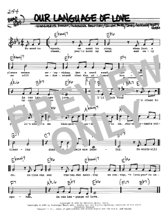 Our Language Of Love von Alexandre Breffort (Download) 