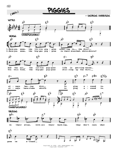 Piggies [Jazz version] von The Beatles (Download) 