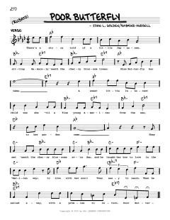 Poor Butterfly von Raymond Hubbell (Download) 