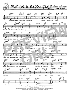 Put On A Happy Face von Lee Adams (Download) 
