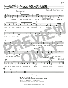 Rock Island Line von Lead Belly (Download) 