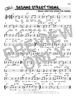 Sesame Street Theme von Jon Stone (Download) 