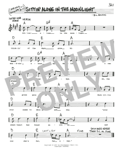 Sittin' Alone In The Moonlight (Download) 