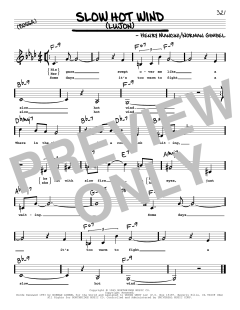 Slow Hot Wind von Henry Mancini (Download) 