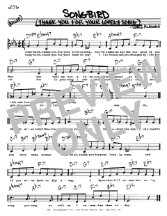 Songbird von Loonis McGlohon (Download) 