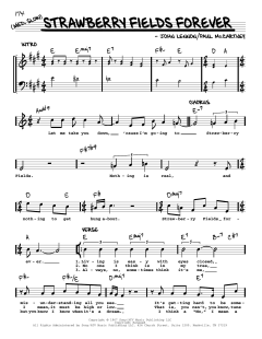 Strawberry Fields Forever [Jazz version] von The Beatles (Download) 