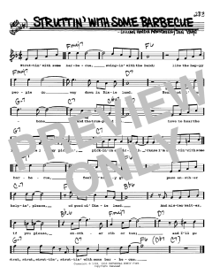 Struttin' With Some Barbecue von Louis Armstrong (Download) 