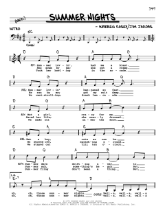 Summer Nights von Jim Jacobs (Download) 