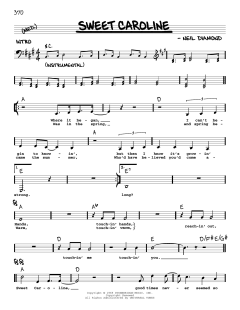 Sweet Caroline von Neil Diamond (Download) 