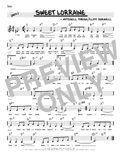 Sweet Lorraine von Mitchell Parish (Download) 