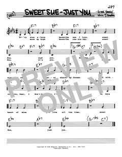Sweet Sue-Just You von Victor Young (Download) 