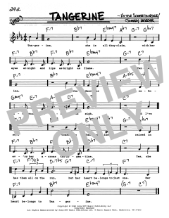 Tangerine von Johnny Mercer (Download) 