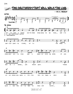 The Only Daddy That Will Walk The Line von Waylon Jennings (Download) 