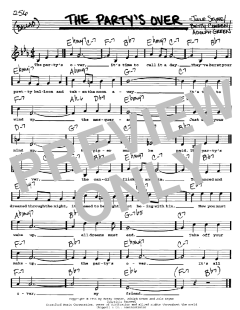 The Party's Over von Betty Comden (Download) 