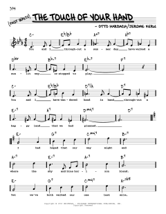 The Touch Of Your Hand von Jerome Kern (Download) 