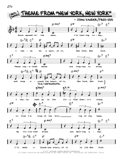 Theme From "New York, New York" von Frank Sinatra (Download) 