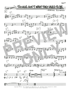 Things Ain't What They Used To Be von Mercer Ellington (Download) 