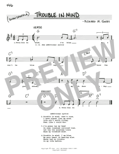 Trouble In Mind von Eddy Arnold (Download) 