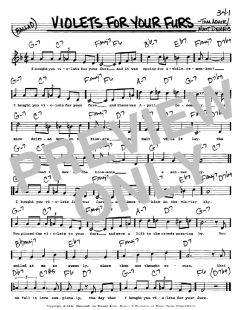 Violets For Your Furs von Frank Sinatra (Download) 