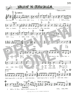 Walkin' In Jerusalem (Download) 