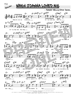 When Joanna Loved Me von Jack Segal (Download) 
