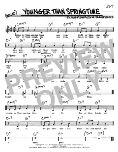 Younger Than Springtime von Richard Rodgers (Download) 