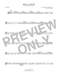 Bella Notte von Peggy Lee (Download) 