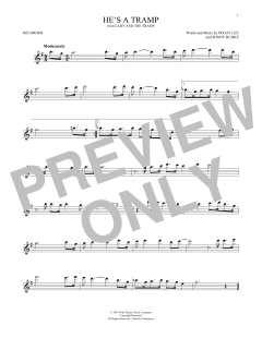 He's A Tramp von Peggy Lee (Download) 
