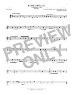 Remember Me von Robert Lopez (Download) 