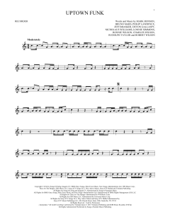Uptown Funk von Mark Ronson (Download) 