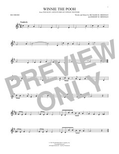 Winnie The Pooh von Robert Bernard Sherman (Download) 
