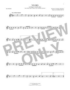 Yo Ho von George Bruns (Download) 