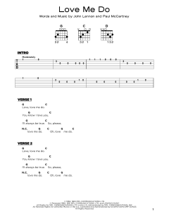 Love Me Do von The Beatles (Download) 