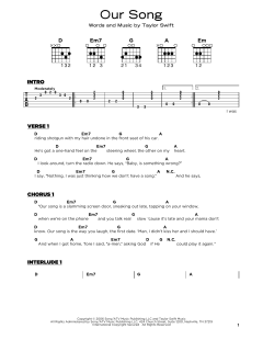 Our Song von Taylor Swift (Download) 