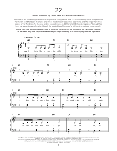 22 von Taylor Swift (Download) 