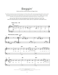 Beggin' von The Four Seasons (Download) 