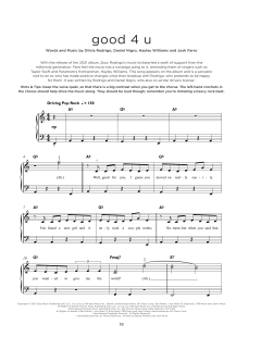 good 4 u von Olivia Rodrigo (Download) 